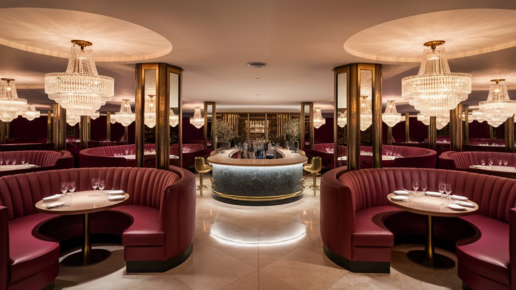 exclusive personal dining facilities