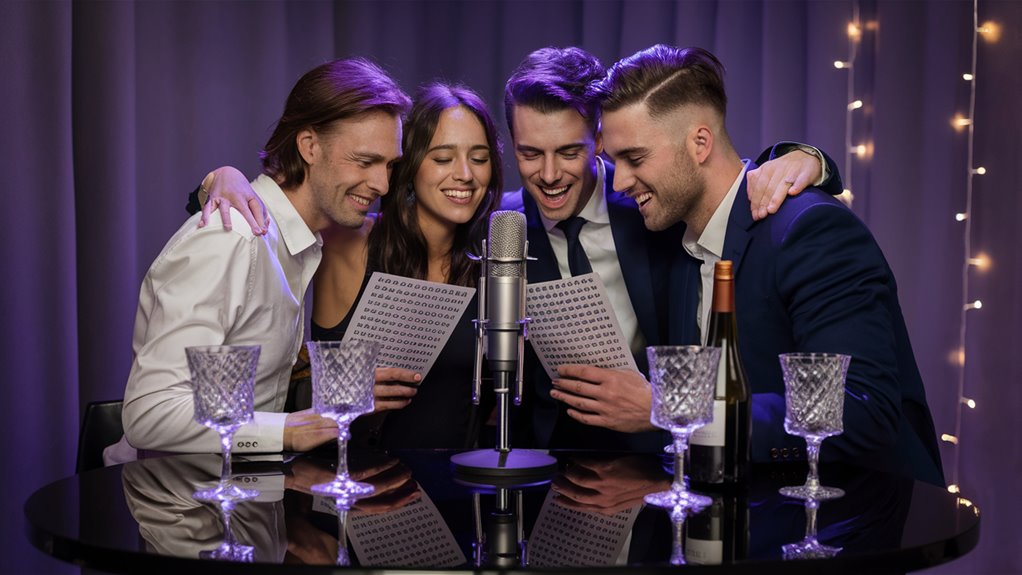fun romantic karaoke night