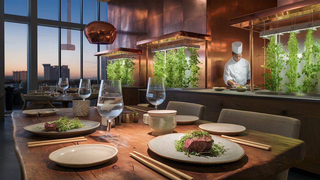 green casino food service