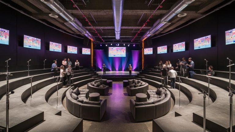 group karaoke entertainment space