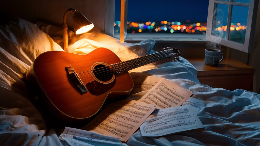 midnight acoustic guitar melodies