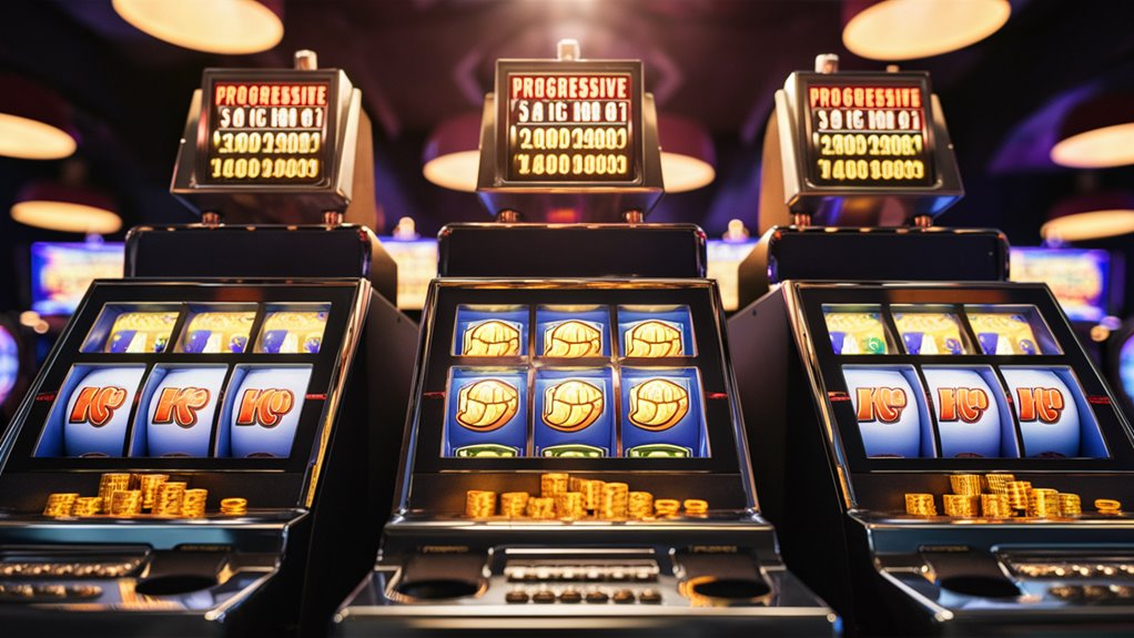 progressive jackpot game types