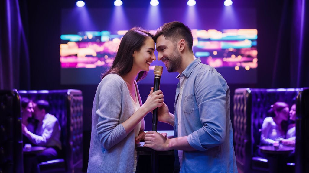 singing together creates romance